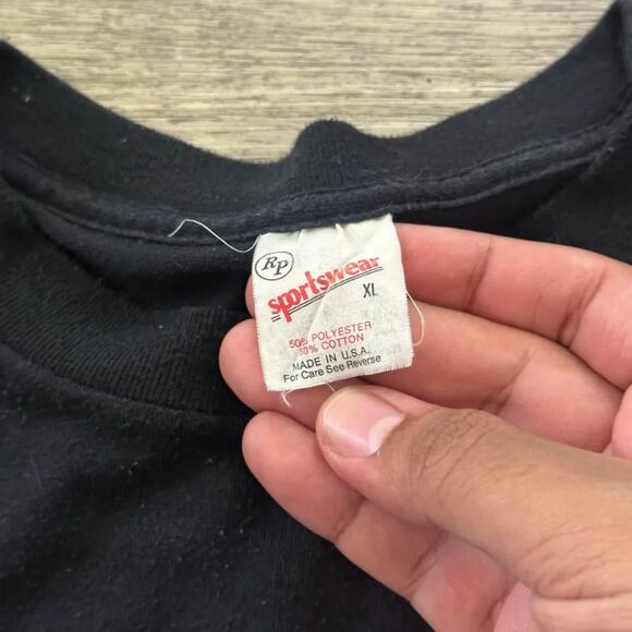 Vintage 80s USFL Houston Gamblers Football T-Shirt Size XL - Picture 3 of 4